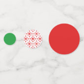 ヴィンテージカラー&サンタクロース コンフェッティ (裏面)