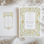 ヴィンテージカラーRococoフレ結婚ーム 招待状