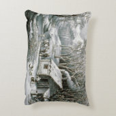 ヴィンテージカリア&アイヴログキャビンホリデークリスマス アクセントクッション (裏面(縦))