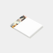 ヴィンテージカリコキッテンイラストレーション ポストイット (アングル)