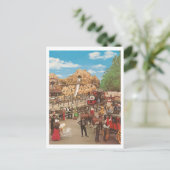 ヴィンテージカリコスクエア ポストカード (スタンド正面)