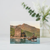 ヴィンテージカリック城スコットランド ポストカード (スタンド正面)