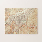 ヴィンテージカリフォルニアの地図（1928年） ジグソーパズル (横)