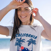 ヴィンテージカリフォルニアの夏の雰囲気 Tシャツ