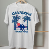 ヴィンテージカリフォルニアの夏の雰囲気 Tシャツ