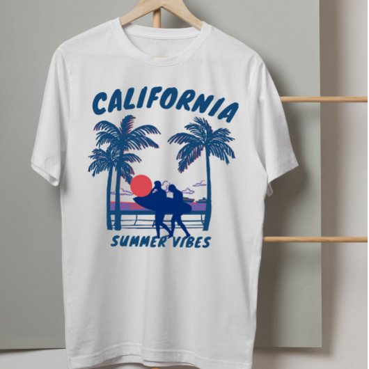 ヴィンテージカリフォルニアの夏の雰囲気 Tシャツ