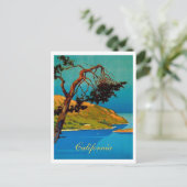 ヴィンテージカリフォルニアコーストトラベル シーズンポストカード (スタンド正面)