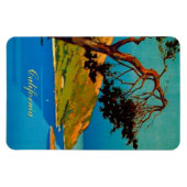 ヴィンテージカリフォルニアコーストトラベル マグネット (横)