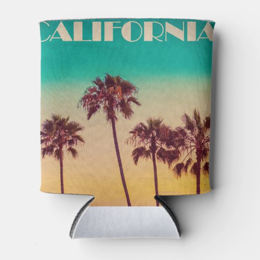 ヴィンテージカリフォルニアサンセットビーチ 缶クーラー (正面)