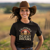 ヴィンテージカリフォルニアデザートドリームズ Tシャツ