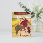 ヴィンテージカリフォルニアトラベルハガキ ポストカード (スタンド正面)
