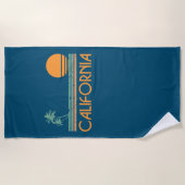 ヴィンテージカリフォルニアビーチタオル ビーチタオル (正面)