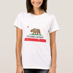 ヴィンテージカリフォルニアフラグ Tシャツ