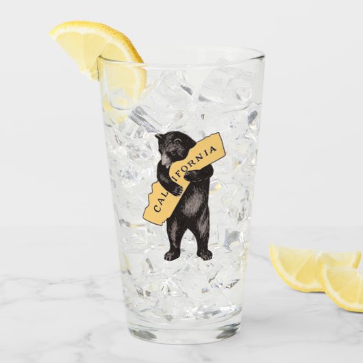 ヴィンテージカリフォルニアベアーハグ タンブラーグラス (アイス正面)