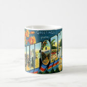 ヴィンテージカリフォルニアマグ コーヒーマグカップ (中央)