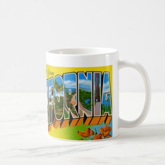 ヴィンテージカリフォルニアマグ コーヒーマグカップ (右)