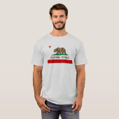 ヴィンテージカリフォルニア共和国国旗 Tシャツ (正面フル)