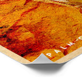 ヴィンテージカリフォルニア共和国旅行ポスター ポスター (角)