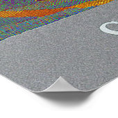 ヴィンテージカリフォルニア統一された州旅行ポスター ポスター (角)