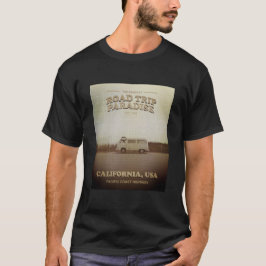 ヴィンテージカリフォルニア ロードトリップ パラダイス Tシャツ
