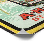 ヴィンテージカリブのラムのポスター1800年代後半 ポスター (角)