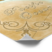 ヴィンテージカリブの地図 ポスター (角)