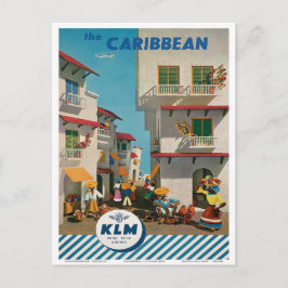 ヴィンテージカリブの旅行に行く ポストカード