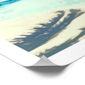 ヴィンテージカリブの旅行 ポスター (角)