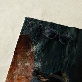 ヴィンテージカリブの海賊 ビーチタオル (インサイチュ)