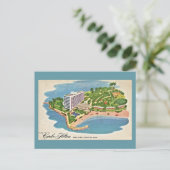 ヴィンテージカリベヒルトンサンファンプエルトリコ ポストカード (スタンド正面)