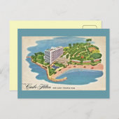 ヴィンテージカリベヒルトンサンファンプエルトリコ ポストカード (正面/裏面)