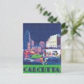 ヴィンテージカルカッタコルカタインド ポストカード (スタンド正面)