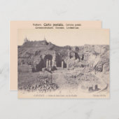 ヴィンテージカルタゴ、ローマの遺跡、セントルイスの丘 ポストカード (正面/裏面)