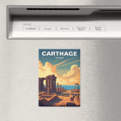 ヴィンテージカルタージチュニジア旅行 マグネット (インサイチュ (食洗機))