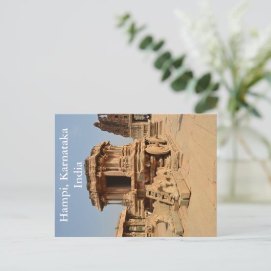 ヴィンテージカルナタカインドヴィンテージ観光旅行の追加 ポストカード (スタンド正面)