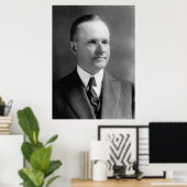 ヴィンテージカルヴィン・クーリッジ写真 ポスター (ホームオフィス)