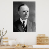 ヴィンテージカルヴィン・クーリッジ写真 ポスター (キッチン)