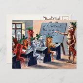 ヴィンテージカロッツミュージッククラスのはがき ポストカード (正面/裏面)