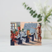 ヴィンテージカロッツミュージッククラスのはがき ポストカード (スタンド正面)