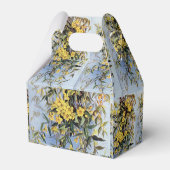 ヴィンテージカロライナJessamine黄色い花フローラ フェイバーボックス (裏面サイド)