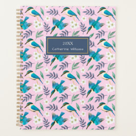 ヴィンテージカワウソフローラピンクパターン名 プランナー手帳