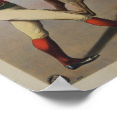 ヴィンテージカンガルーボクシングサイドショー ポスター (角)