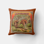 ヴィンテージカンガルー広告 クッション (裏面)