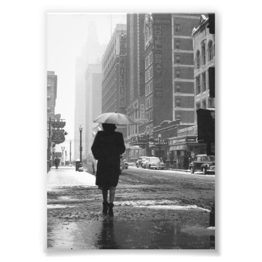 ヴィンテージカンザスシティウエスト12通り フォトプリント            (正面)