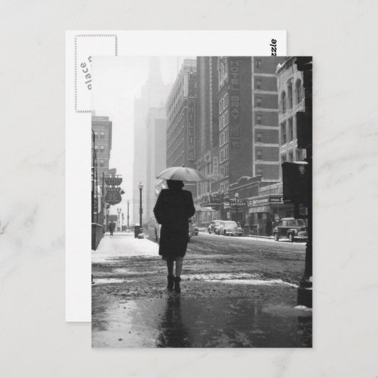 ヴィンテージカンザスシティウエスト12通り ポストカード (正面/裏面)