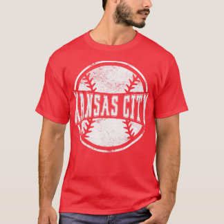 ヴィンテージカンザスシティ野球チームギフト Tシャツ