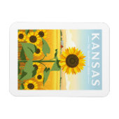 ヴィンテージカンザス マグネット (横)