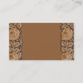 ヴィンテージカントリーカウガールのツーリング革ウェスタン 名刺