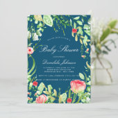 ヴィンテージカントリーガーデンベビーシャワー 招待状 (スタンド正面)