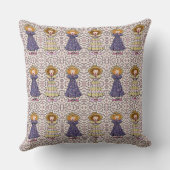 ヴィンテージカントリーガールズ クッション (裏面)